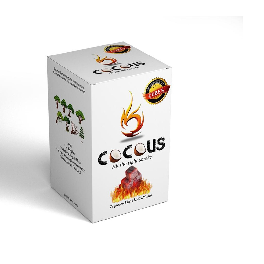 Coconut charcoal - 1 KG/72 pcs